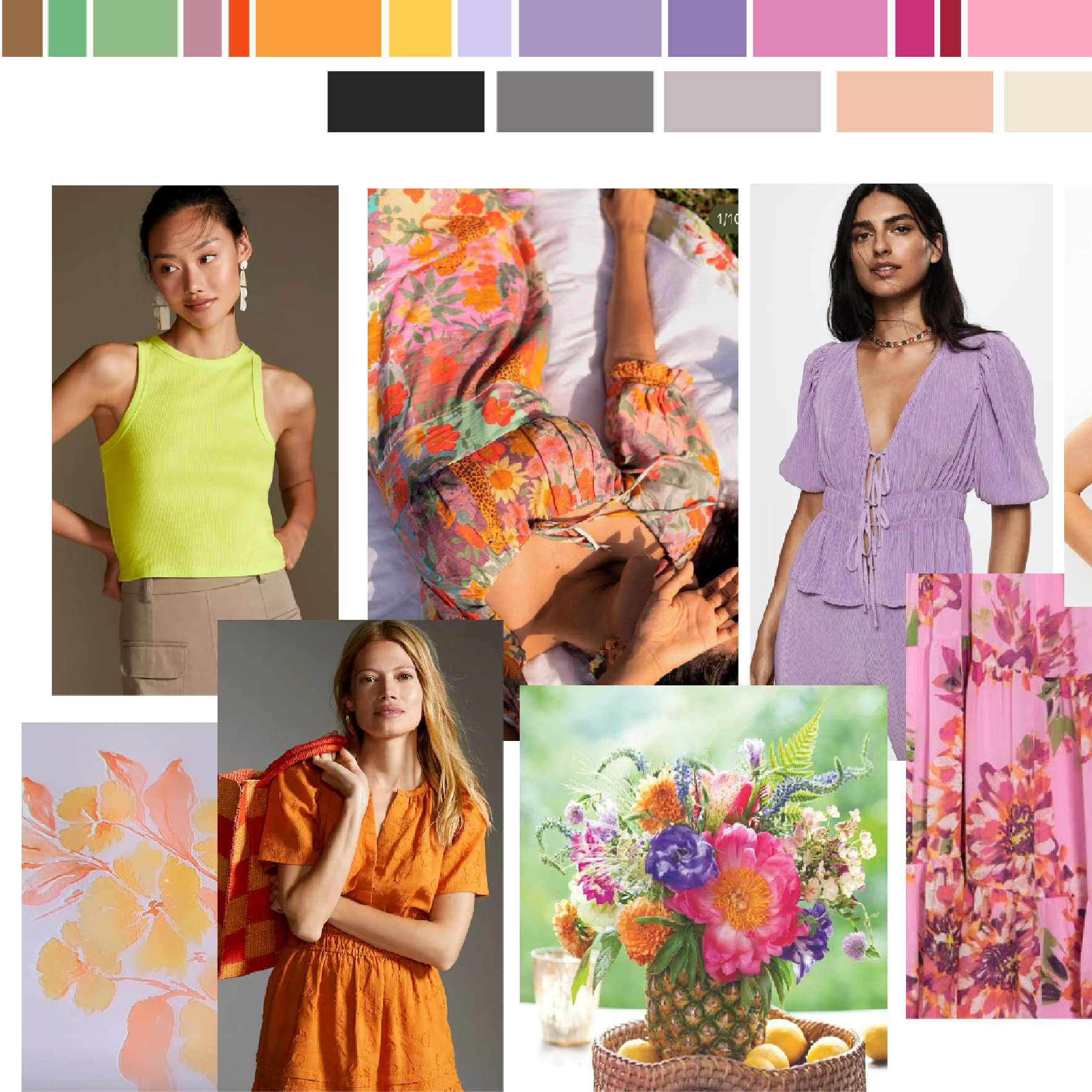 Womenswear Color and Mood Imag